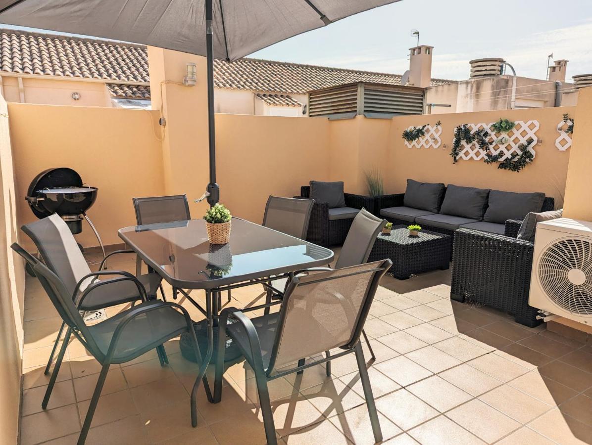 Apartamento Las Palmeras - Con Terraza, Barbacoa, Aire Acondicionado Y A 250M De La Playa! Los Alcázares Dış mekan fotoğraf